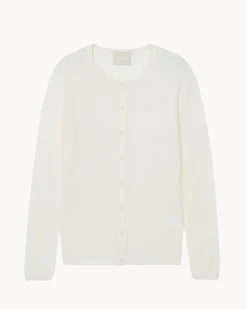 Cardigan Col Rond Manches Longues Basic