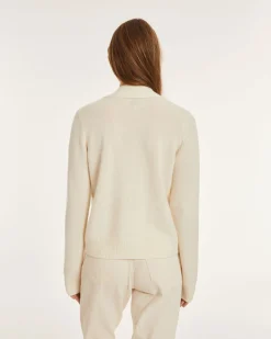 Cardigan Court En Cachemire Femme