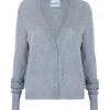 Cardigan En Cachemire Manches Mitaines