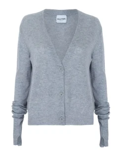 Cardigan En Cachemire Manches Mitaines