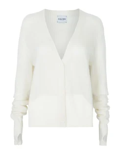 Cardigan En Cachemire Manches Mitaines