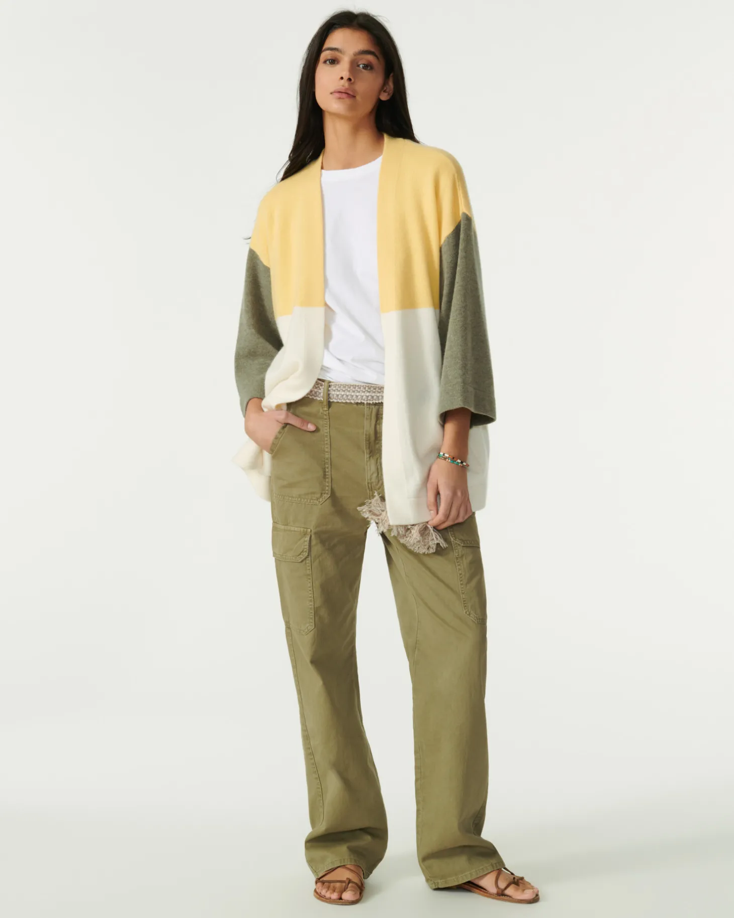 Cardigan Kimono Cachemire