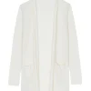 Cardigan Long Soie Et Cachemire Femme