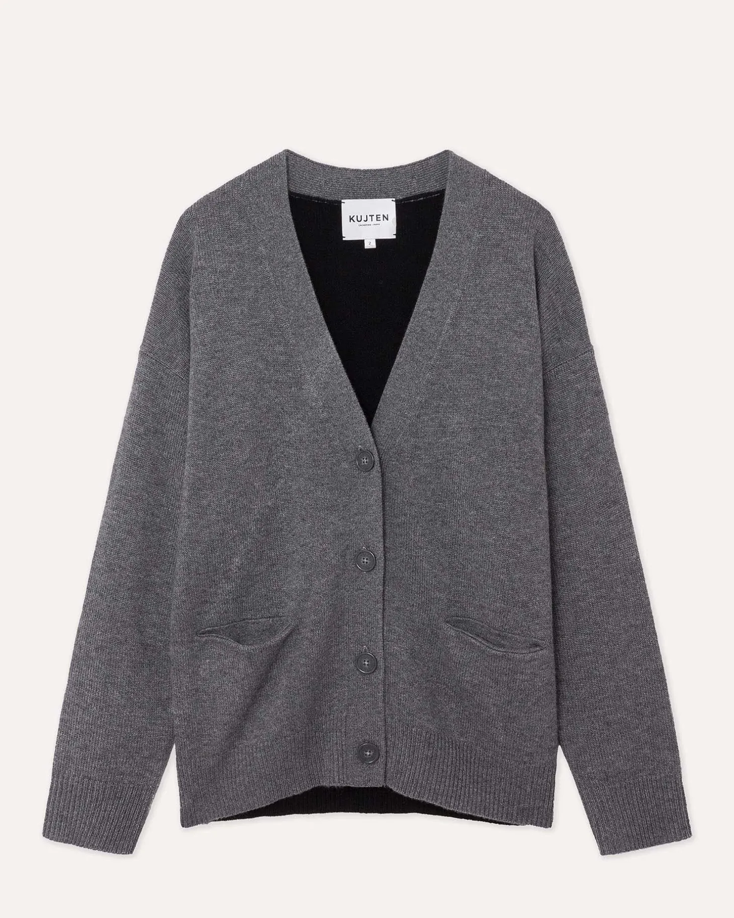 Cardigan Manches Longues Colorblock