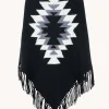 Chale A Franges Cachemire, 12 Fils