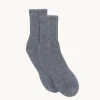 Chaussettes Cachemire Couleur Unie, 4 Fils