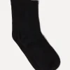 Chaussettes Cachemire Couleur Unie, 4 Fils