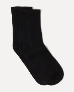Chaussettes Cachemire Couleur Unie, 4 Fils