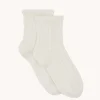Chaussettes Cachemire Mini Torsades, 4 Fils