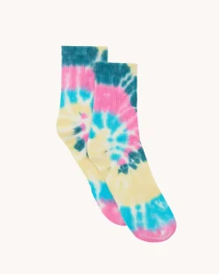 Chaussettes Cachemire Tie And Dye, 4 Fils