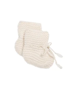 Chaussons Cachemire Bebe Point Mousse