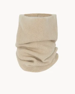 Col Cachemire Mixte Uni Point De Riz, 6 Fils