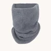 Col Cachemire Mixte Uni Point De Riz
