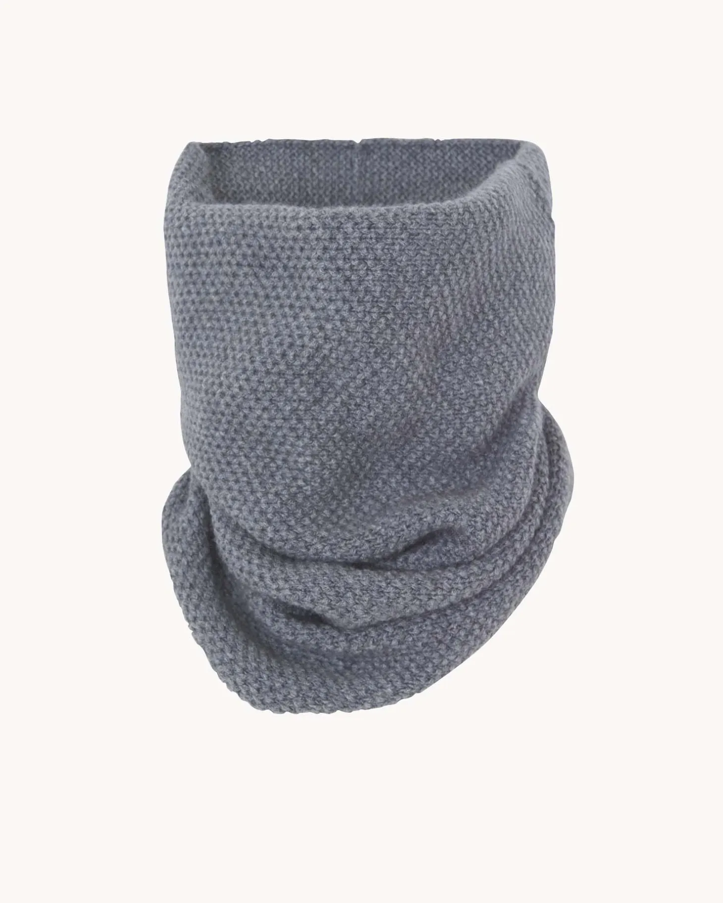Col Cachemire Mixte Uni Point De Riz
