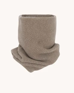 Col Cachemire Mixte Uni Point De Riz
