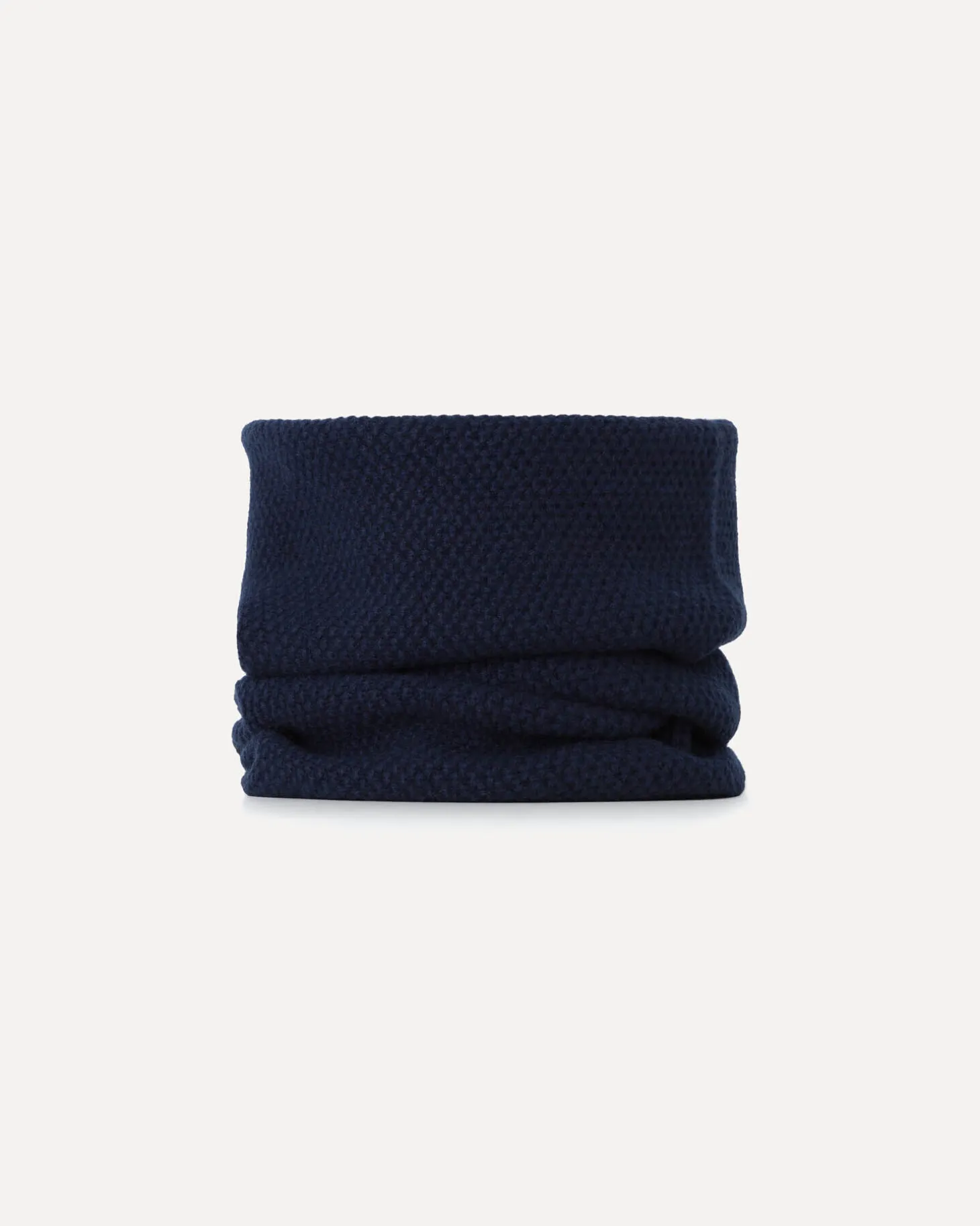 Col Cachemire Mixte Uni Point De Riz