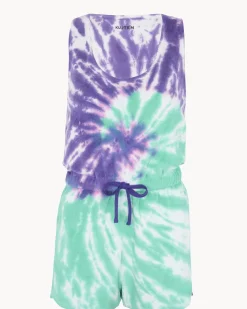 Combinaison Short Tie & Dye En Coton