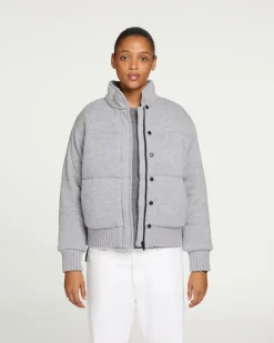 Doudoune Oversize Cachemire Femme