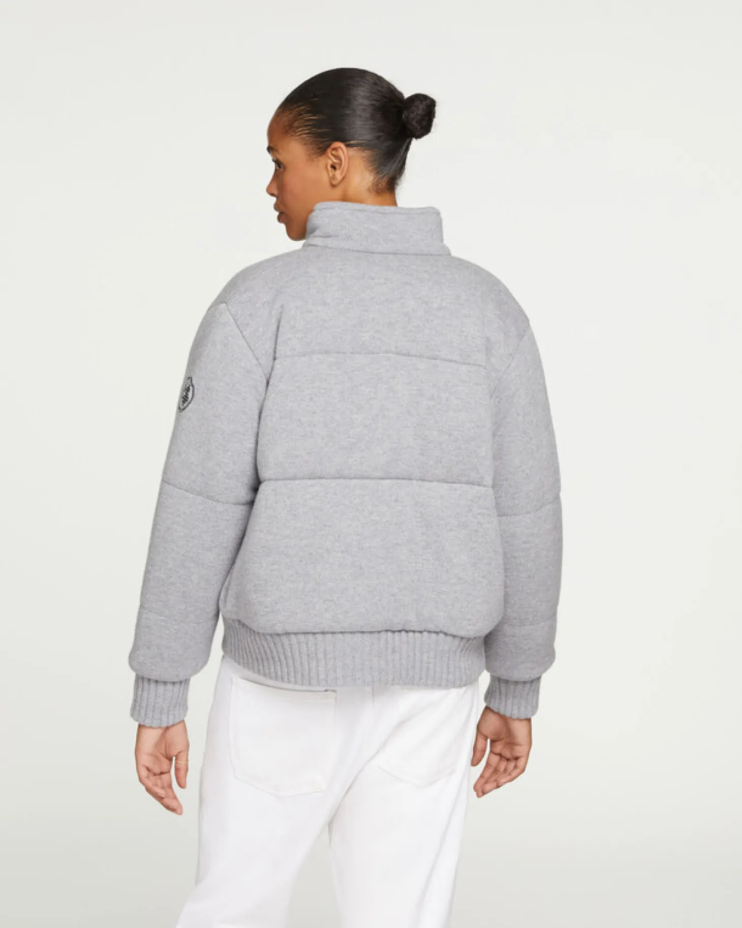 Doudoune Oversize Cachemire Femme