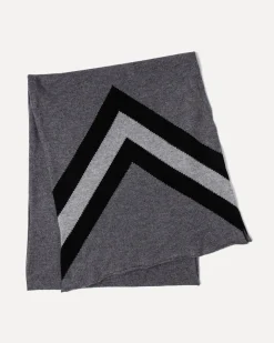 Echarpe Cachemire Motif Chevron