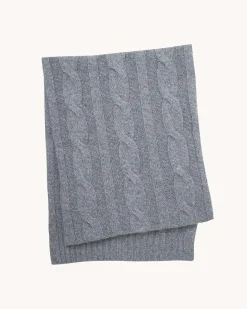 Echarpe Cachemire Unie Mixte, 6 Fils