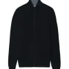 Gilet Cachemire Col Camionneur Zippe