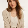Gilet Cachemire Femme Col Chale