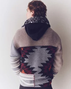 Gilet Cachemire Jacquard, 12 Fils