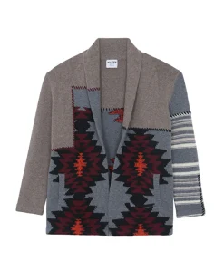 Gilet Cachemire Jacquard, 12 Fils
