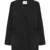 Gilet Cachemire Longs Bords Franges