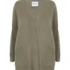 Gilet Cachemire Oversize + Poches, 4 Fils