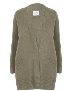 Gilet Cachemire Oversize + Poches, 4 Fils