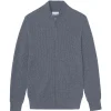 Gilet Camionneur Homme Cachemire Zippe