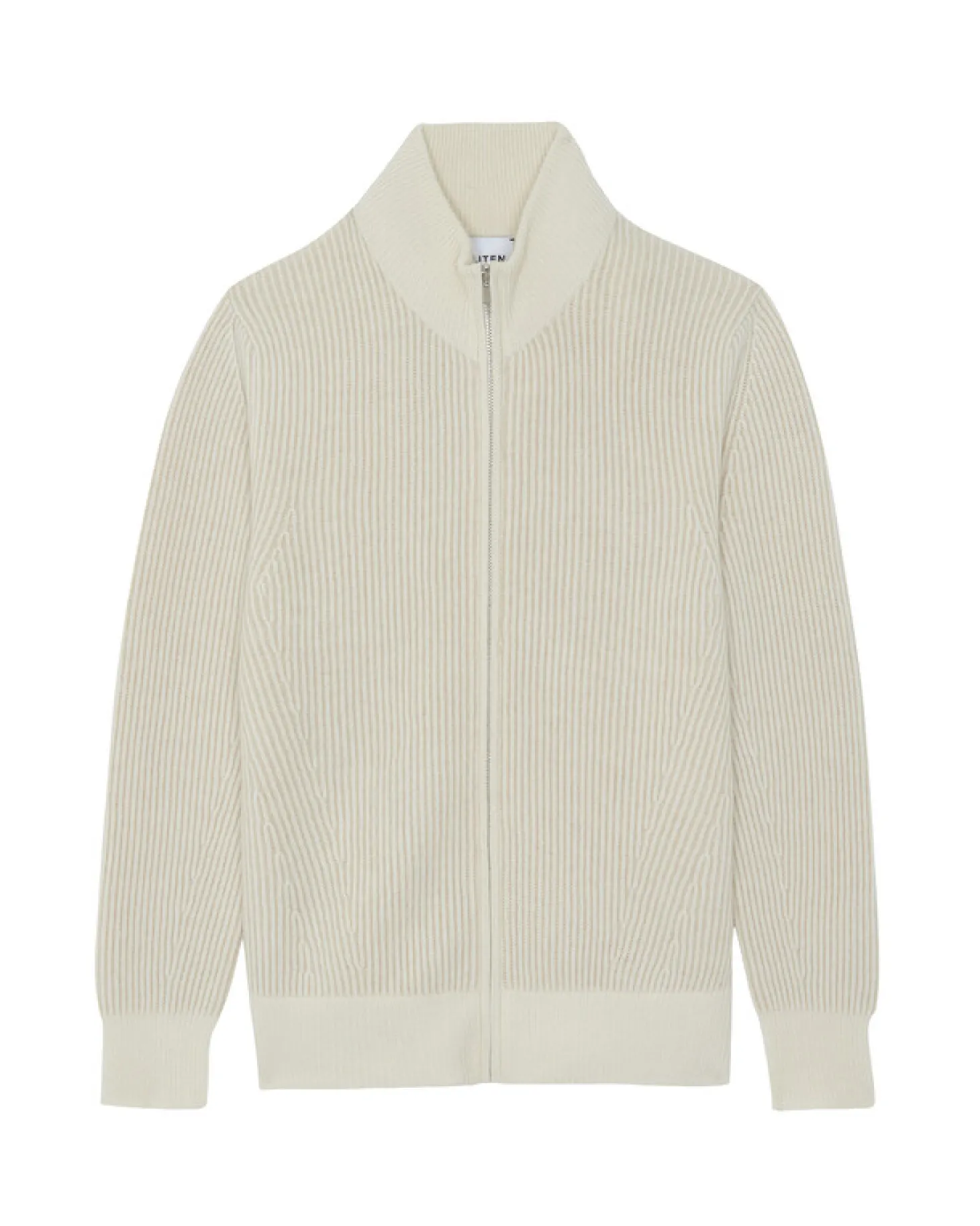 Gilet Camionneur Homme Cachemire Zippe, 4 Fils