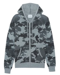 Gilet Capuche Zippe Manches Longues