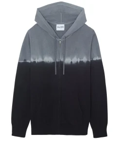 Gilet Capuche Zippe Manches Longues