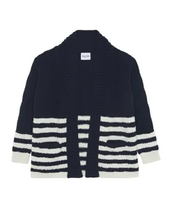 Gilet Col Chale Cachemire, 10 Fils