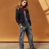 Gilet Zippe Col Camionneur Femme