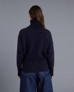 Gilet Zippe Col Camionneur Femme