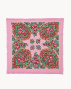 Grand Bandana Cachemire, 2 Fils