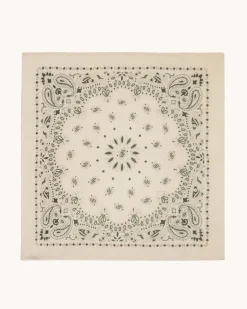 Grand Bandana Cachemire, 2 Fils