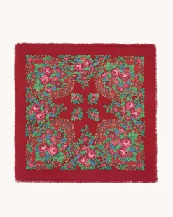 Grand Bandana Cachemire, 2 Fils