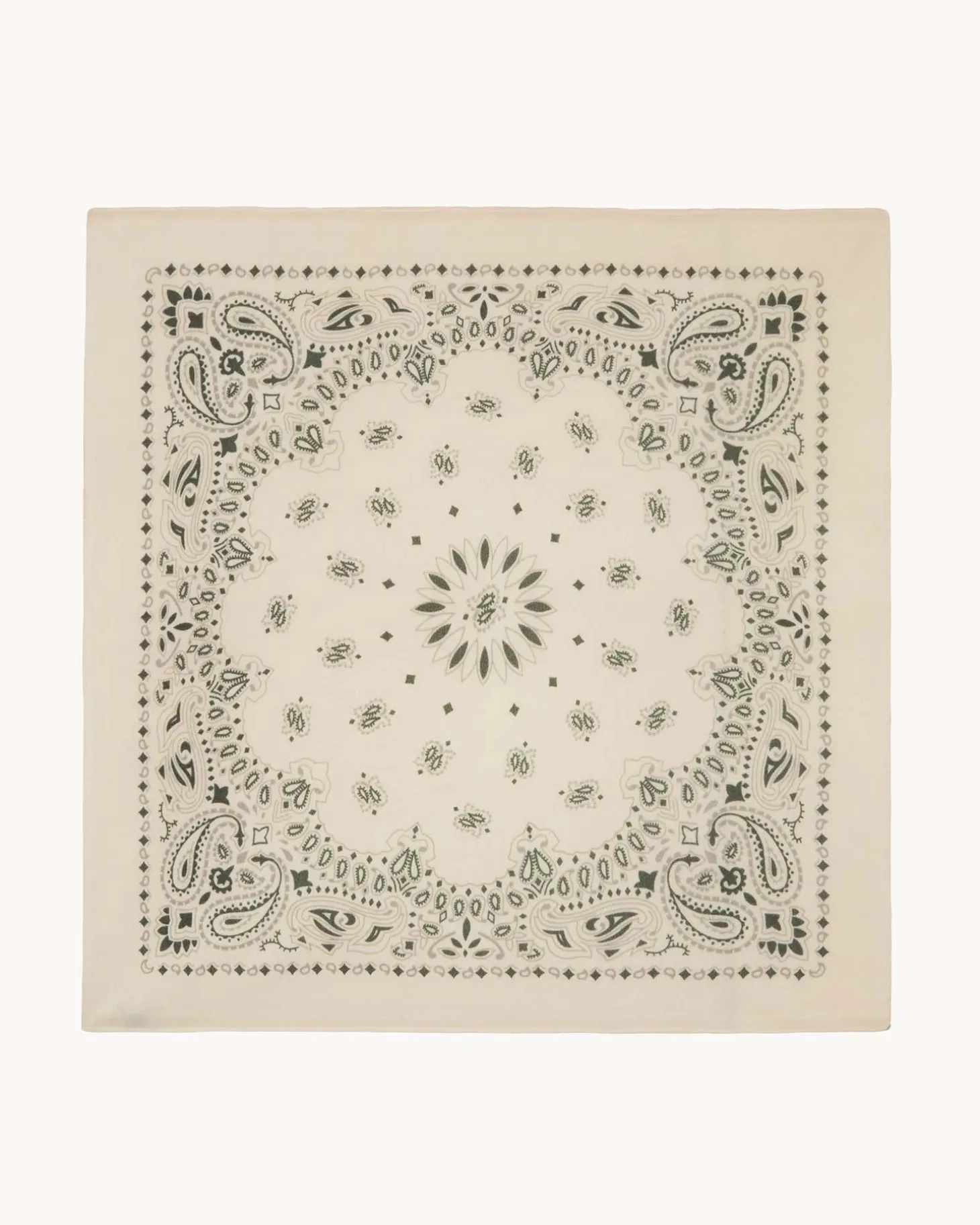 Grand Bandana Cachemire, 2 Fils
