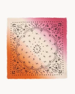 Grand Bandana Cachemire Dip Dye