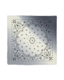 Grand Bandana Cachemire Dip Dye, 2 Fils