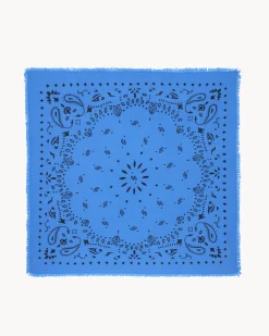 Grand Bandana Cachemire Imprime