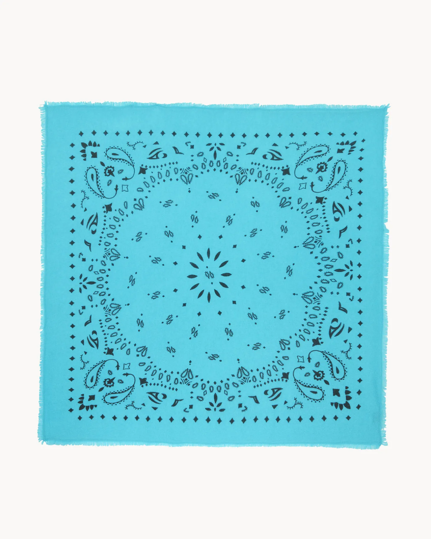 Grand Bandana Cachemire Imprime