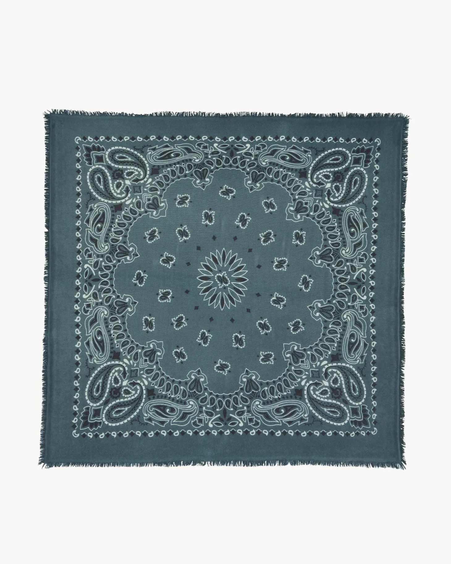 Grand Bandana Cachemire Imprime