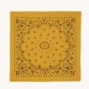 Grand Bandana Cachemire Imprime, 2 Fils