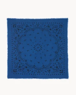 Grand Bandana Cachemire Imprime